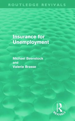 Insurance for Unemployment (Routledge Revivals) - Beenstock, Michael; Brasse, Valerie