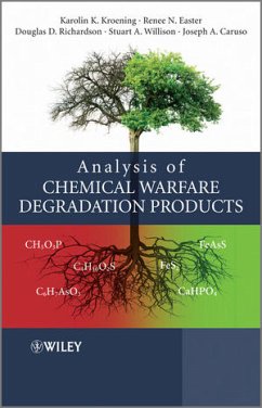 Analysis of Chemical Warfare Degradation Products - Kroening, Karolin K; Easter, Renee N; Richardson, Douglas D; Willison, Stuart A; Caruso, Joseph A
