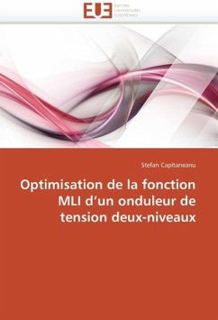 Optimisation de la Fonction MLI D Un Onduleur de Tension Deux-Niveaux