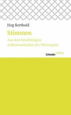 Stimmen - Berthold, Jürg