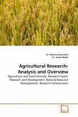 Agricultural Research-Analysis and Overview