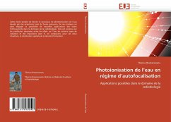 Cover Photoionisation de l''eau en régime d''autofocalisation