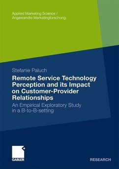 Remote Service Technology Perception and its Impact on Customer-Provider Relationships - Paluch, Stefanie