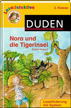 Cover Lesedetektive Nora und die Tigerinsel