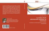 La notion d'acte administratif unilatéral au Cameroun La notion d'acte administratif unilatéral au Cameroun