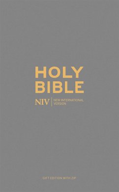 NIV Pocket Charcoal Soft-tone Bible with Zip - Version, New International