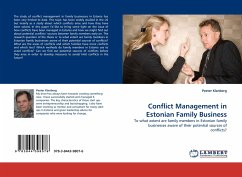 Conflict Management in Estonian Family Business