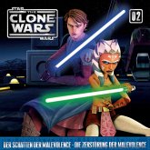 Star Wars, The Clone Wars (02) Der Schatten der Malevolence - Die Zerstörung der Malevolence, 1 Audio-CD