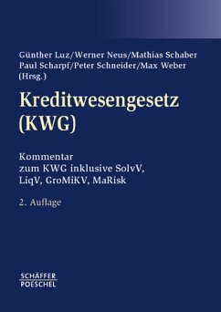 Cover Kreditwesengesetz (KWG), Kommentar