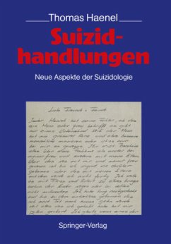 Suizidhandlungen - Haenel, Thomas