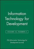 Information Technology for Development, Volume 12, Number 3