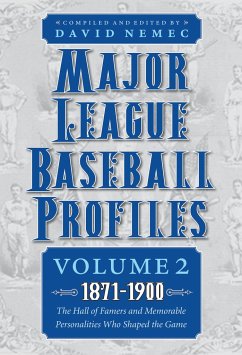 Major League Baseball Profiles, 1871-1900, Volume 2