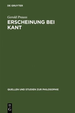 Erscheinung bei Kant - Prauss, Gerold