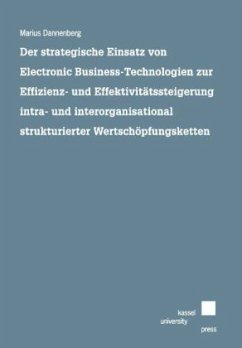 Cover Der strategische Einsatz von Electronic Business-Technologien zur Effizienz- und Effektivitätssteigerung intra- und inte