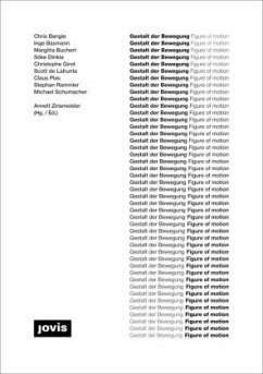 Cover Gestalt der Bewegung. Figure of Motion