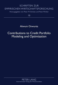 Contributions to Credit Portfolio Modeling and Optimization - Onwunta, Akwum Agwu