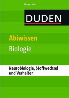 Cover Neurobiologie, Stoffwechsel und Verhalten / Duden - Abiwissen Biologie