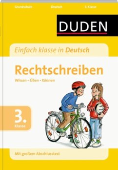 Cover Duden Einfach klasse in Deutsch, Rechtschreiben, 3. Klasse