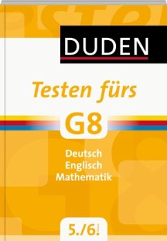 Cover Duden - Testen fürs G8, 5./6. Klasse
