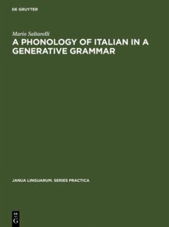 A Phonology of Italian in a Generative Grammar - Saltarelli, Mario