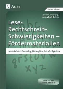 Lese-Rechtschreib-Schwierigkeiten - Fördermaterialien - Kroll-Gabriel, Sandra