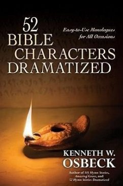 52 Bible Characters Dramatized - Osbeck, Kenneth W