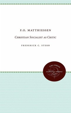 F.O. Matthiessen - Stern, Frederick C.