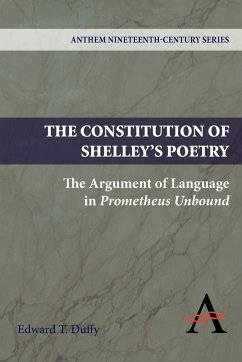 The Constitution of Shelley's Poetry - Duffy, Edward T.