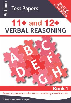 Anthem Test Papers 11+ and 12+ Verbal Reasoning Book 1 - Connor, John; Soper, Pat