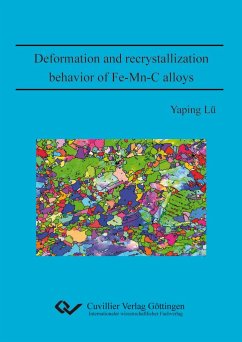 Deformation and recrystallization behavior of Fe-Mn-C alloys - Yaping, Lü