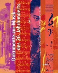 Dokumente der Musik des 20. Jahrhunderts, 2 Tle. / Handbuch der Musik im 20. Jahrhundert Bd.14/1-2