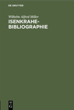 Isenkrahe-Bibliographie - Miller, Wilhelm Alfred