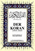 Der Koran - Arapca Kuran-i Kerim ve Almanca Meali Orta Boy, Ciltli - Henning, Max