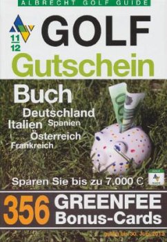 Cover Golf Gutscheinbuch 2011/2012