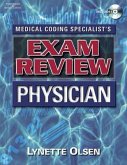 Medical Coding Specialist's Exam Review Physician (Book Only)