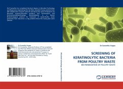 SCREENING OF KERATINOLYTIC BACTERIA FROM POULTRY WASTE