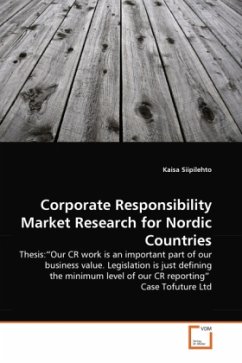 Corporate Responsibility Market Research for Nordic Countries - Siipilehto, Kaisa