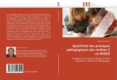 Spécificité des pratiques pédagogiques des maîtres E en RASED Spécificité des pratiques pédagogiques des maîtres E en RASED