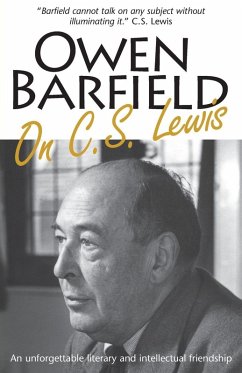 Cover Owen Barfield on C.S. Lewis