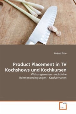 Product Placement in TV Kochshows und Kochkursen - Otto, Roland