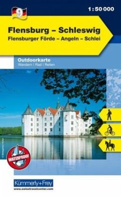 Flensburg - Schleswig Nr. 09 Outdoorkarte Deutschland 1:50 000