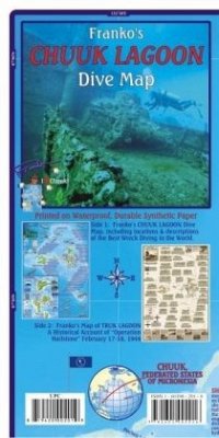 Franko Maps Franko's Chuuk Lagoon Dive Map