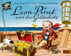 Leon Pirat und der Goldschatz - Nöstlinger, Christine;Müller, Thomas Matthaeus
