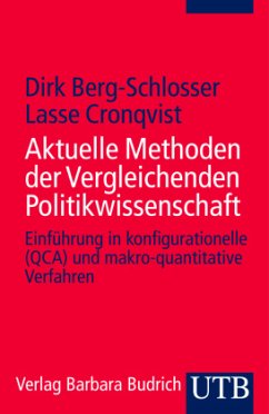 Aktuelle Methoden der Vergleichenden Politikwissenschaft - Berg-Schlosser, Dirk; Cronqvist, Lasse