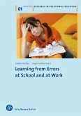Learning from errors at school and at work Learning from errors at school and at work