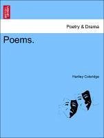 Poems. - Coleridge, Hartley