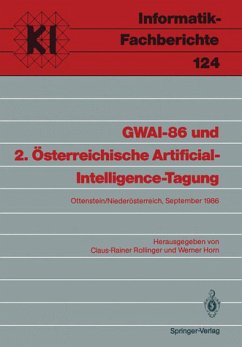 Cover GWAI-86 und 2. Österreichische Artificial-Intelligence-Tagung