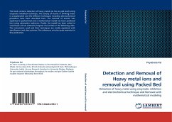 Detection and Removal of Heavy metal ions and removal using Packed Bed