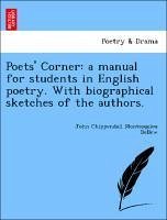 Poets' Corner: a manual for students in English poetry. With biographical sketches of the authors. - Bellew, John Chippendall Montesquieu