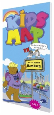 Kids Map Hamburg, Faltplan - Schneider, Dorit
